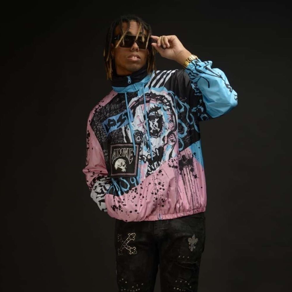 Smoke Rise windbreaker jacket size XL